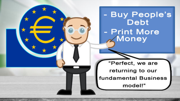 cartoon-man-pointing-to-board-with-words-and-text-below-with-ecb-logo-in-background