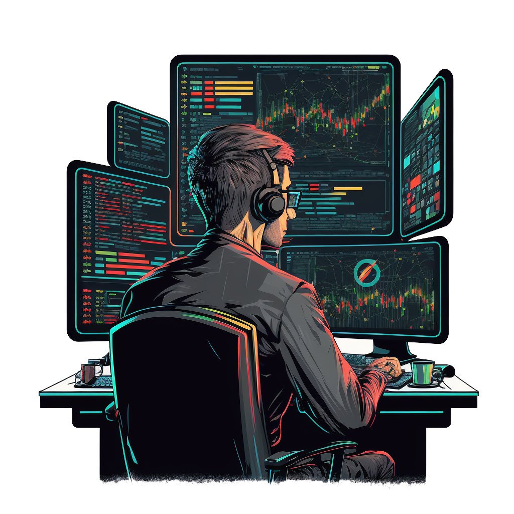 student learning to trade