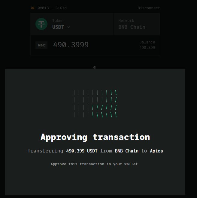 Approving Transaction
